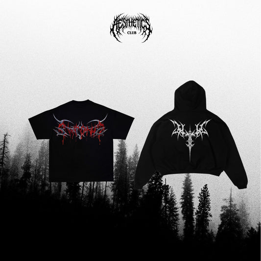 Promo Hoodie + Oversize - "Blood Tears"